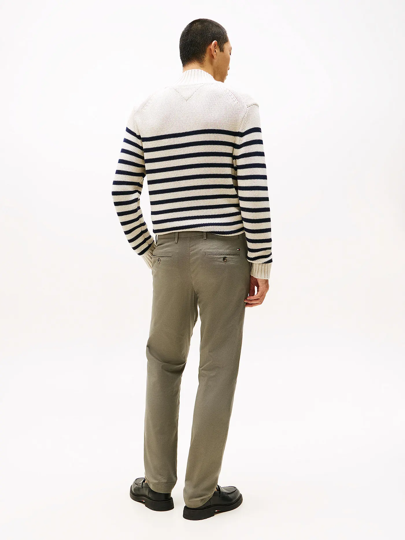 TOMMY HILFIGER | Chino  | grau
