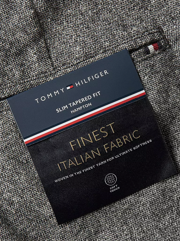 TOMMY HILFIGER | Chino Slim Tapered Fit HAMPTON | grau