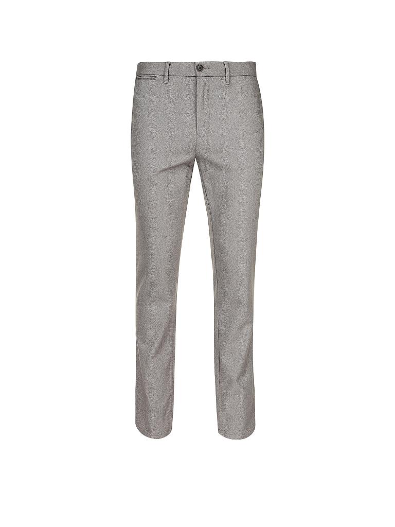 TOMMY HILFIGER | Chino Straight-Fit "Denton - Wool Flex" | grau