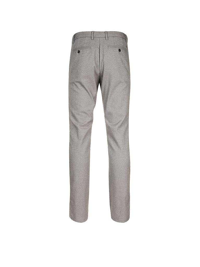 TOMMY HILFIGER | Chino Straight-Fit "Denton - Wool Flex" | grau