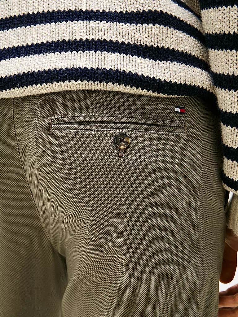 TOMMY HILFIGER | Chino | dunkelgrün