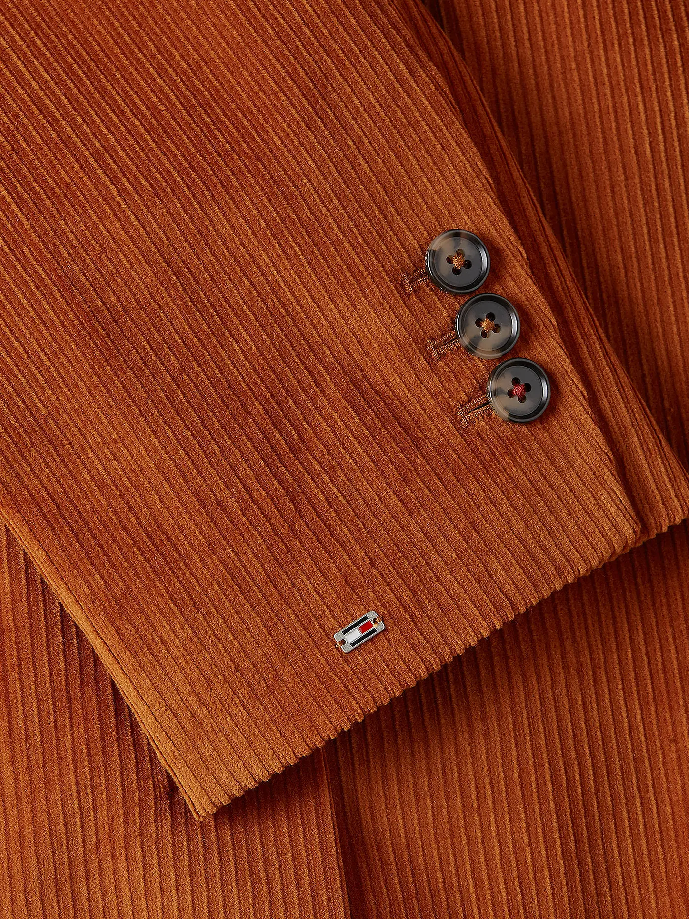 TOMMY HILFIGER | Cord Blazer Relaxed Fit | orange