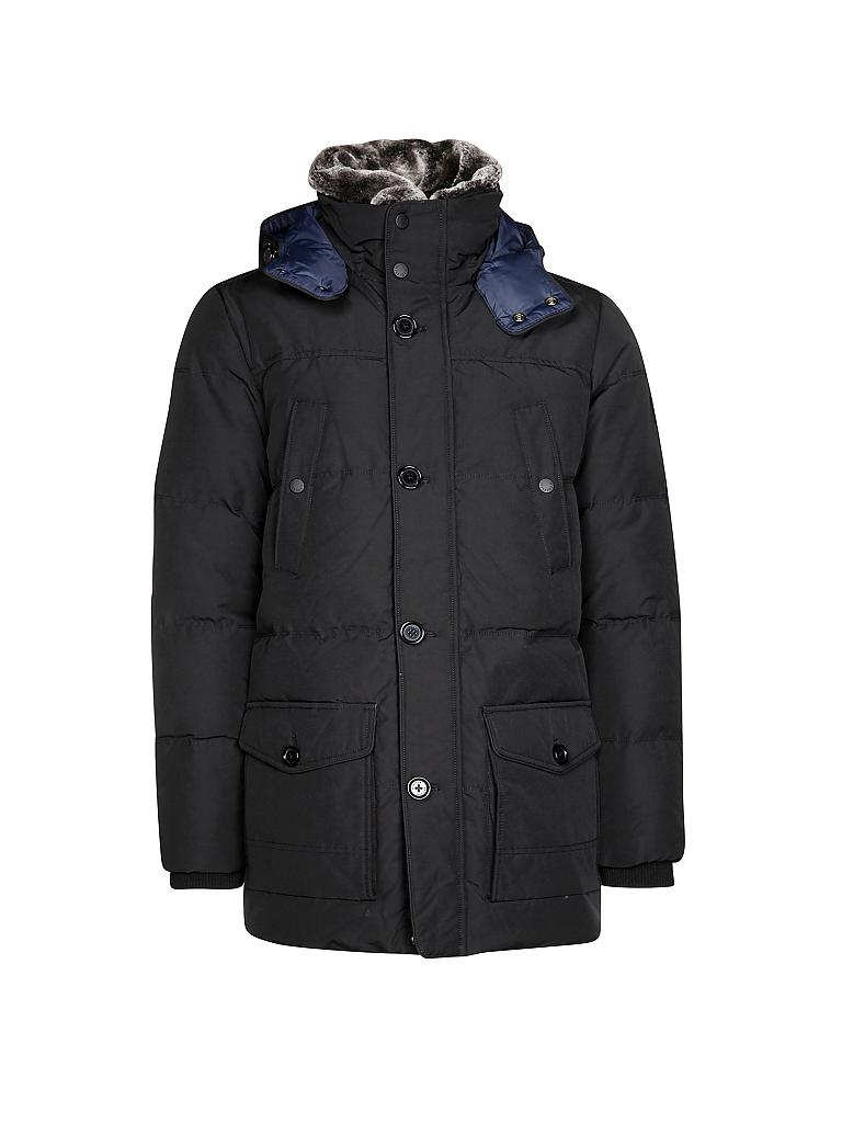 TOMMY HILFIGER | Daunen-Parka "Stewart" | schwarz