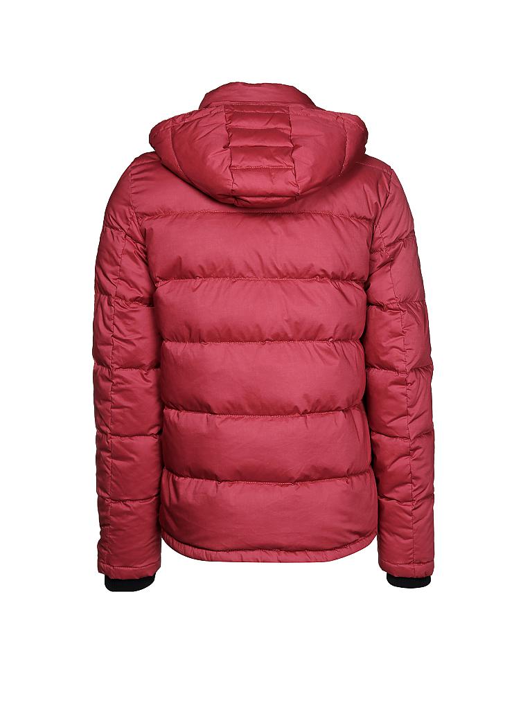TOMMY HILFIGER | Daunen-Steppjacke "Clyde" | rot