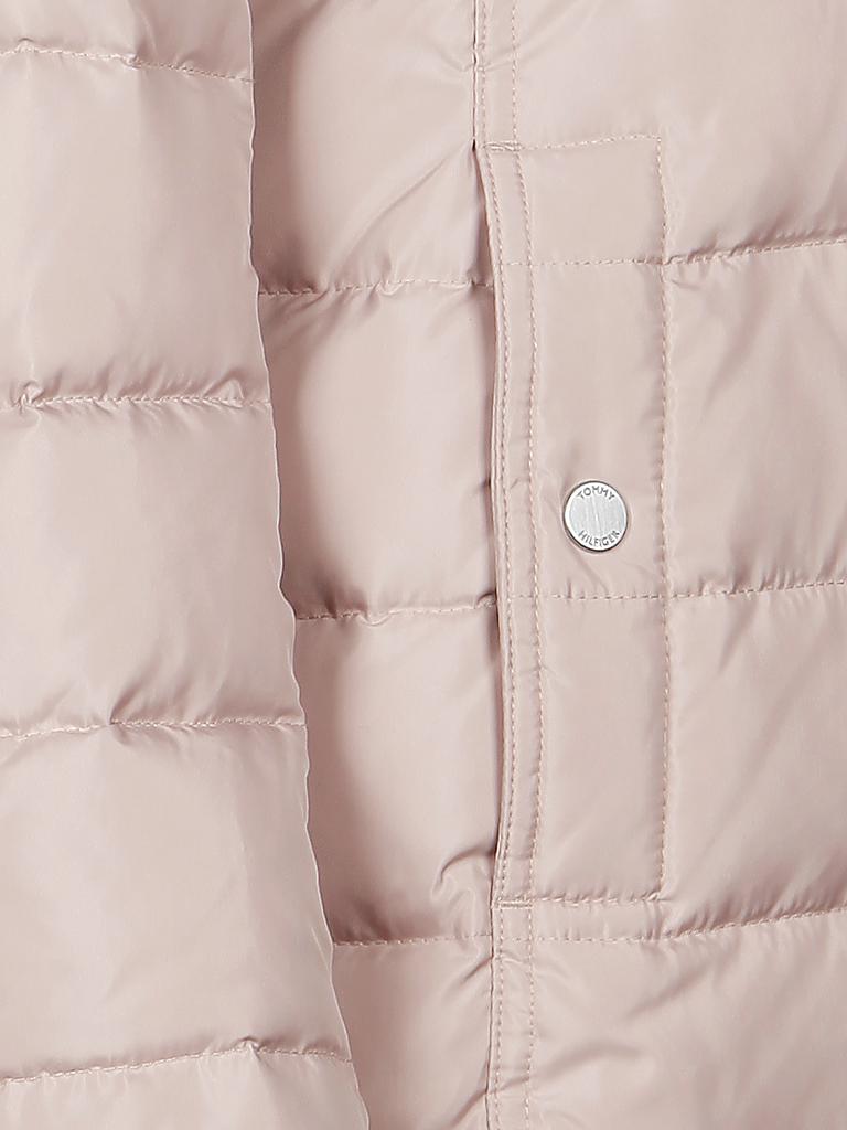 TOMMY HILFIGER | Daunen-Steppmantel "Tyra" | rosa