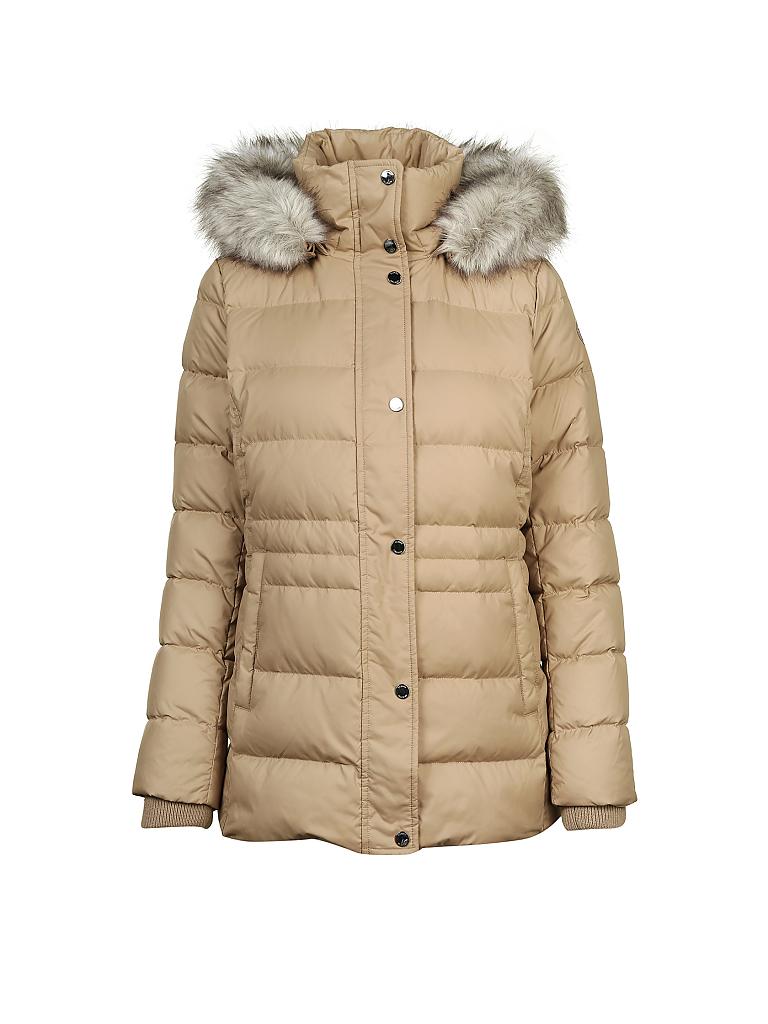 TOMMY HILFIGER | Daunenjacke "New Tyra" | beige