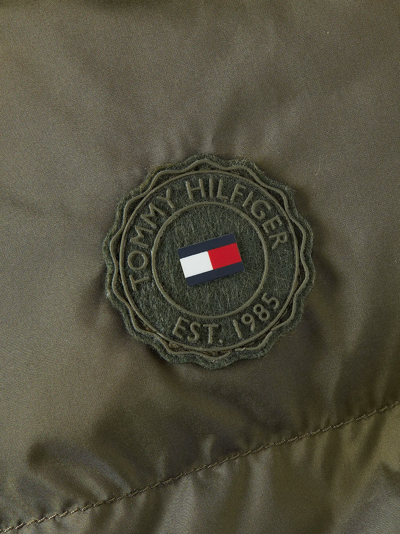 TOMMY HILFIGER | Daunenmantel  | olive