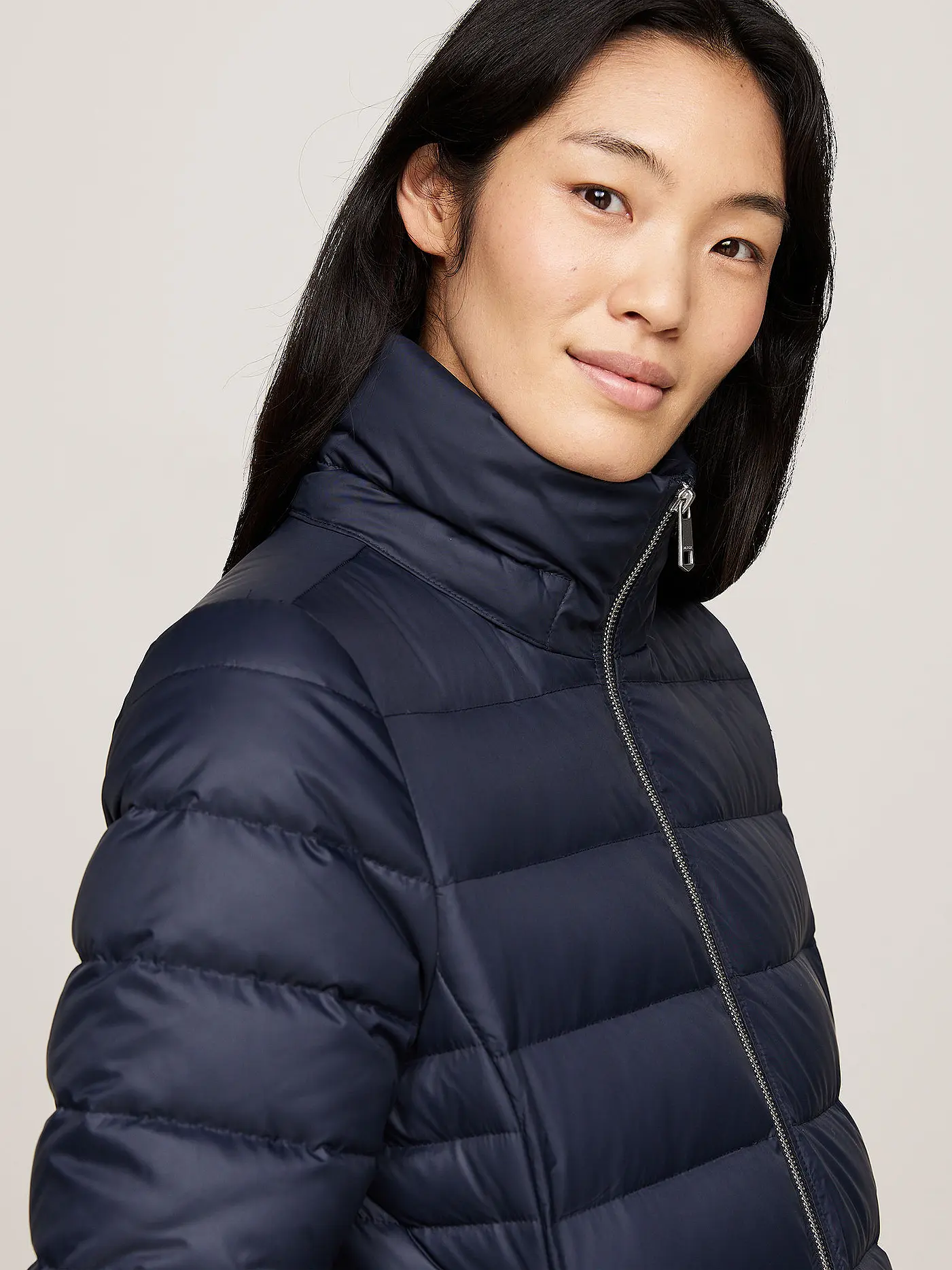 TOMMY HILFIGER | Daunenmantel TYRA | dunkelblau