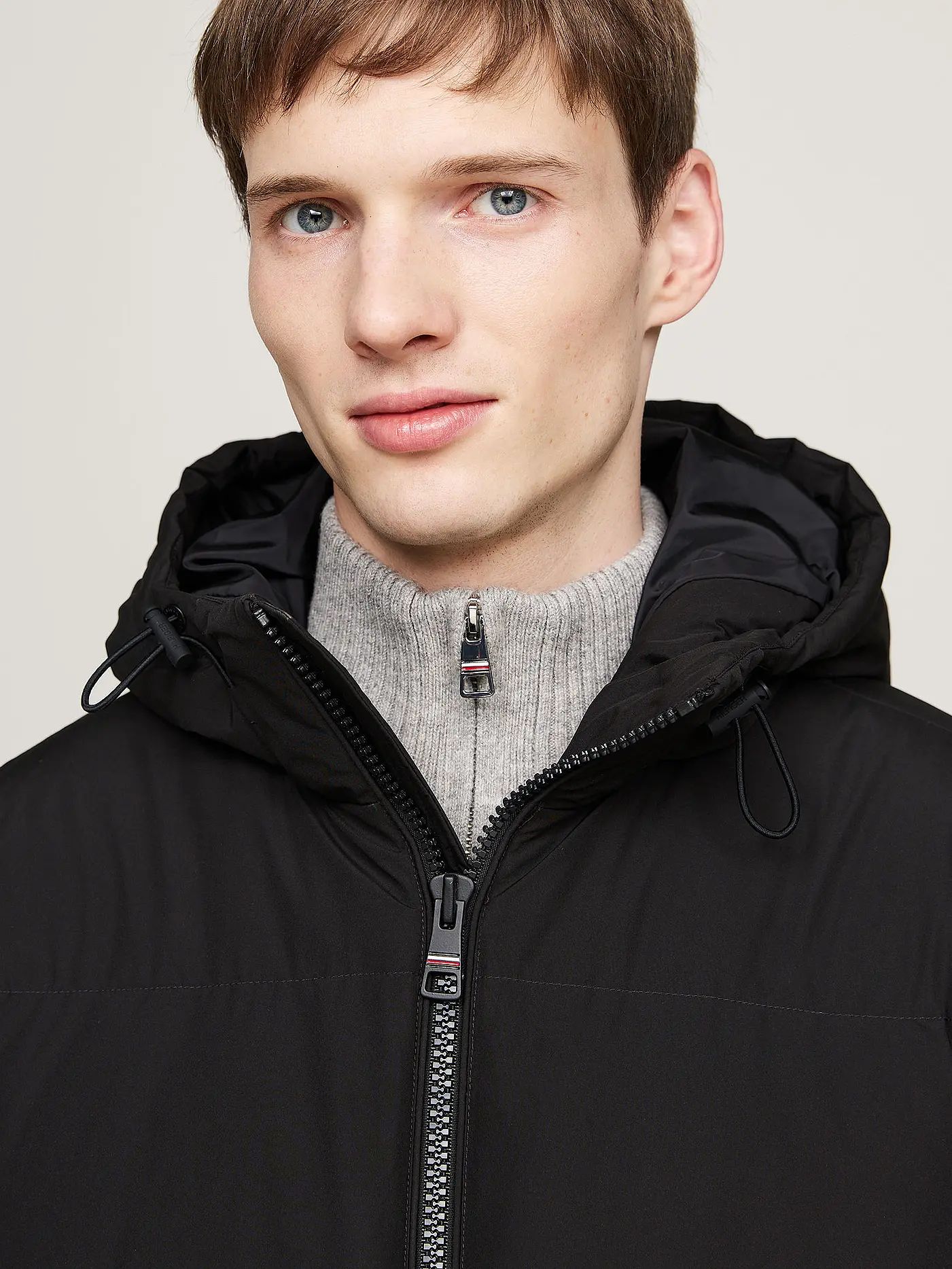 TOMMY HILFIGER | Daunenparka  | schwarz