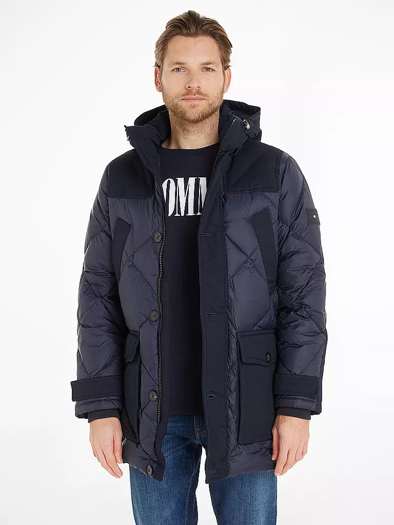 TOMMY HILFIGER | Daunenparka ROCKIE  | blau