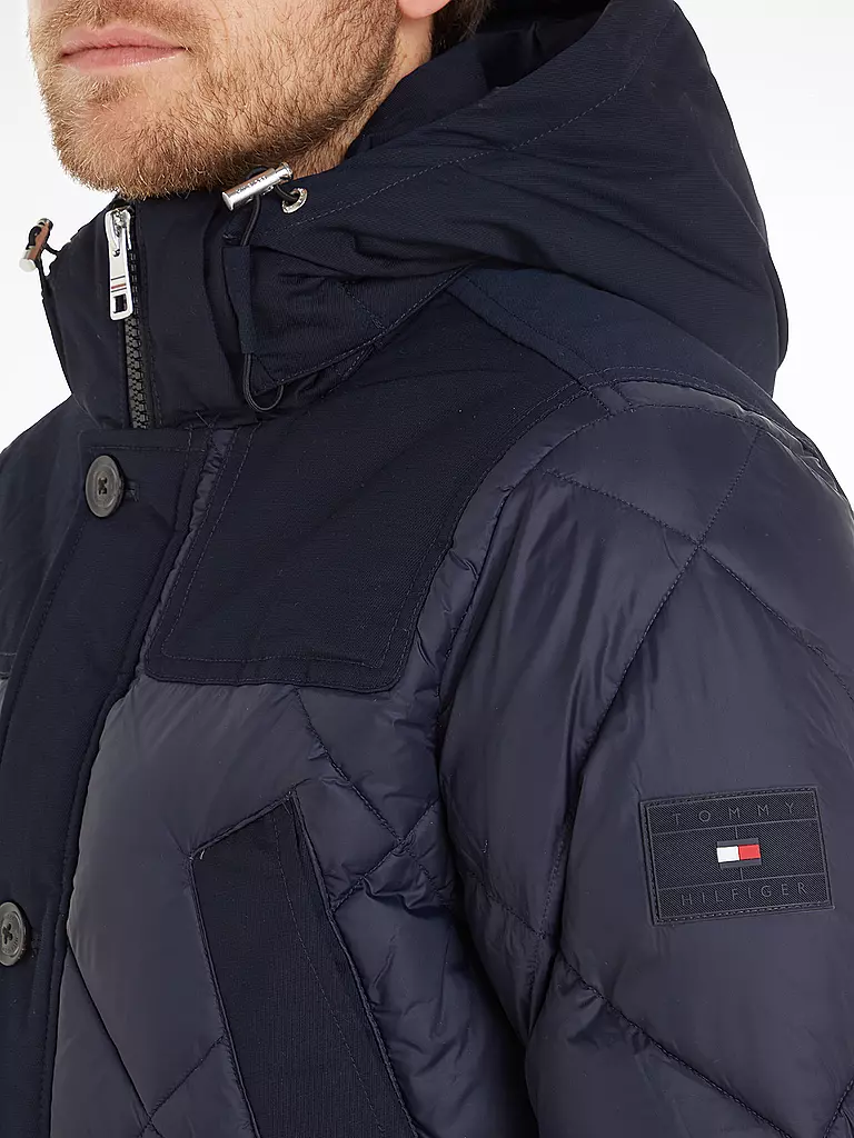 TOMMY HILFIGER | Daunenparka ROCKIE  | blau