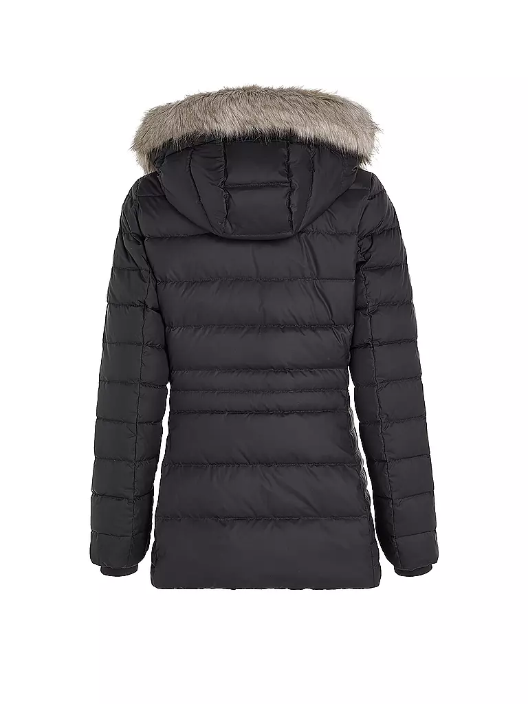 TOMMY HILFIGER | Daunensteppjacke | schwarz