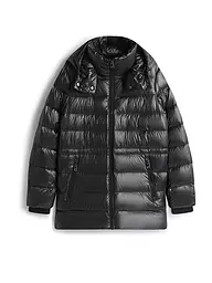 TOMMY HILFIGER | Daunensteppmantel | schwarz