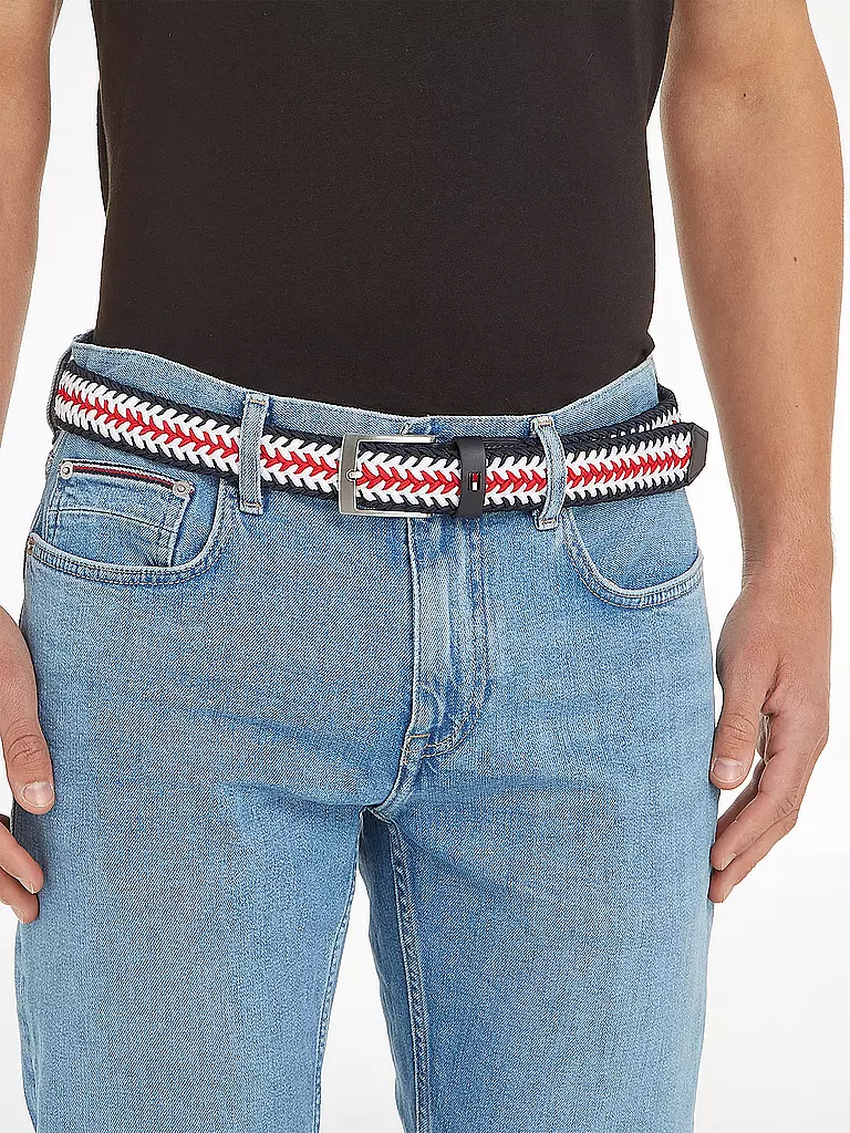TOMMY HILFIGER | Gürtel ADAN | rot
