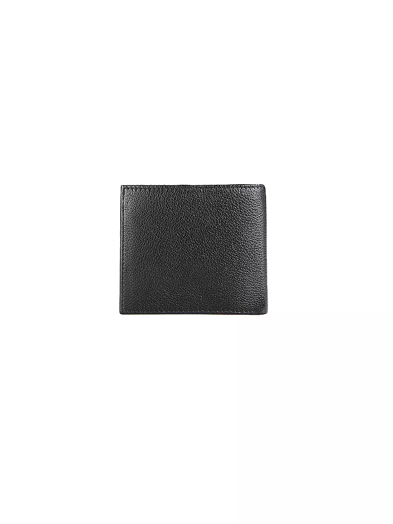 TOMMY HILFIGER | Geldbörse TH PREM LEA | schwarz