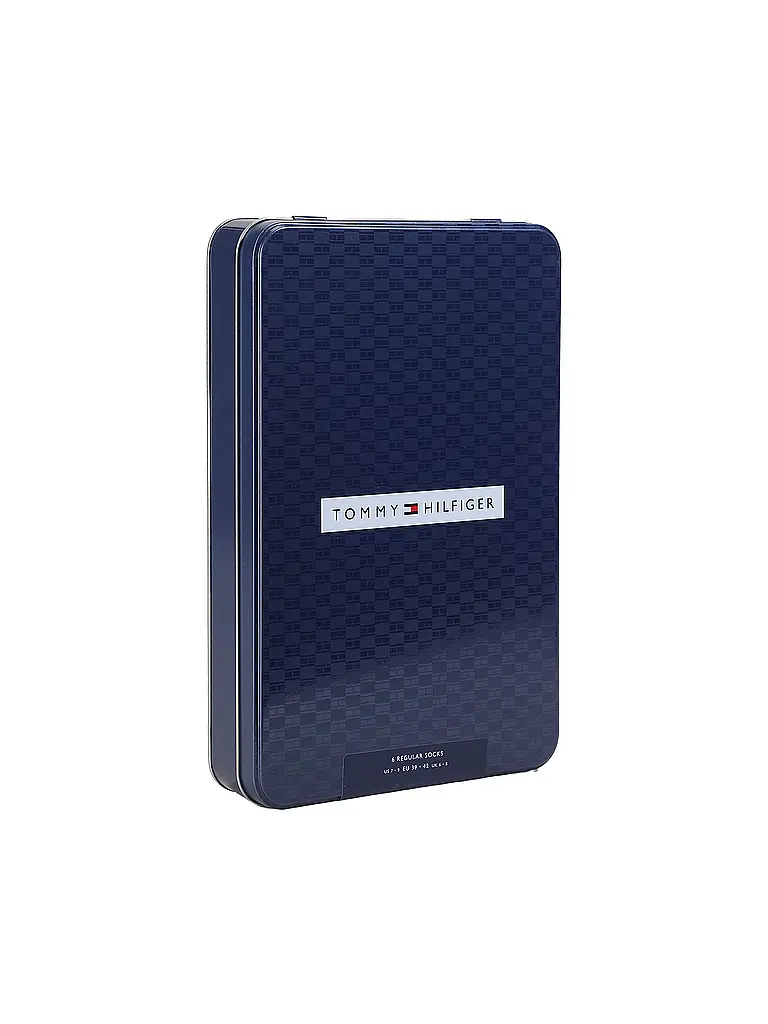 TOMMY HILFIGER | Geschenkeset 6er Pkg. Socken Navy | 