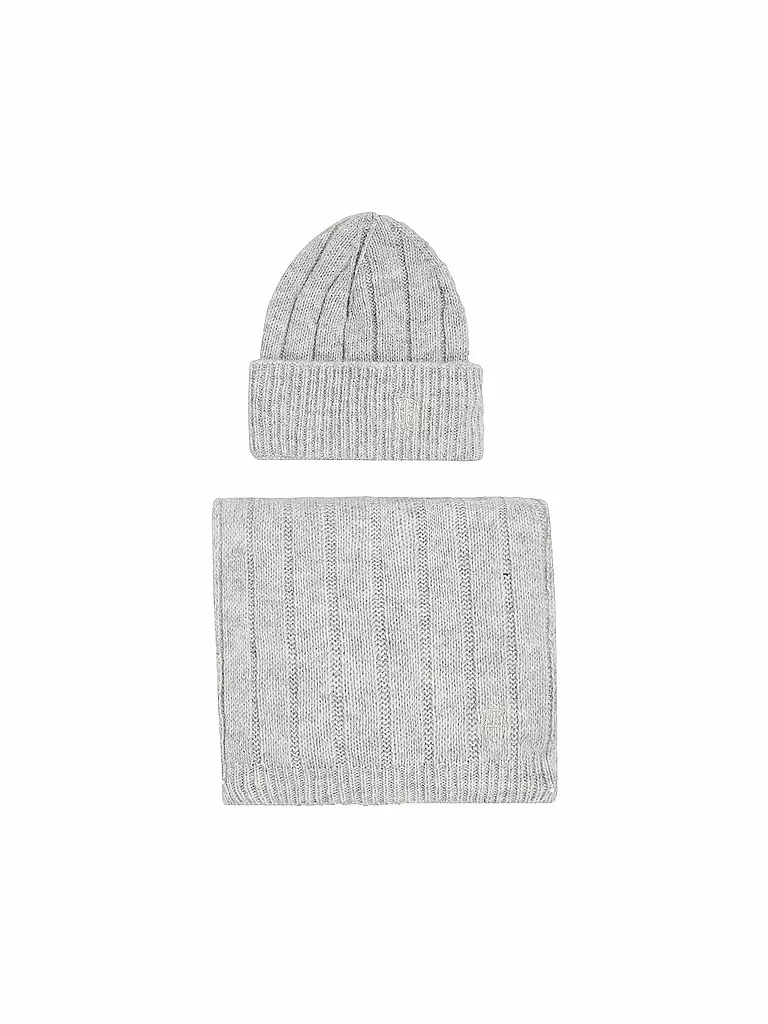 TOMMY HILFIGER | Geschenkset Mütze und Schal TIMELESS | rosa