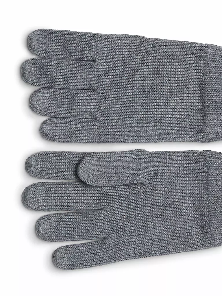TOMMY HILFIGER | Handschuhe | hellgrau