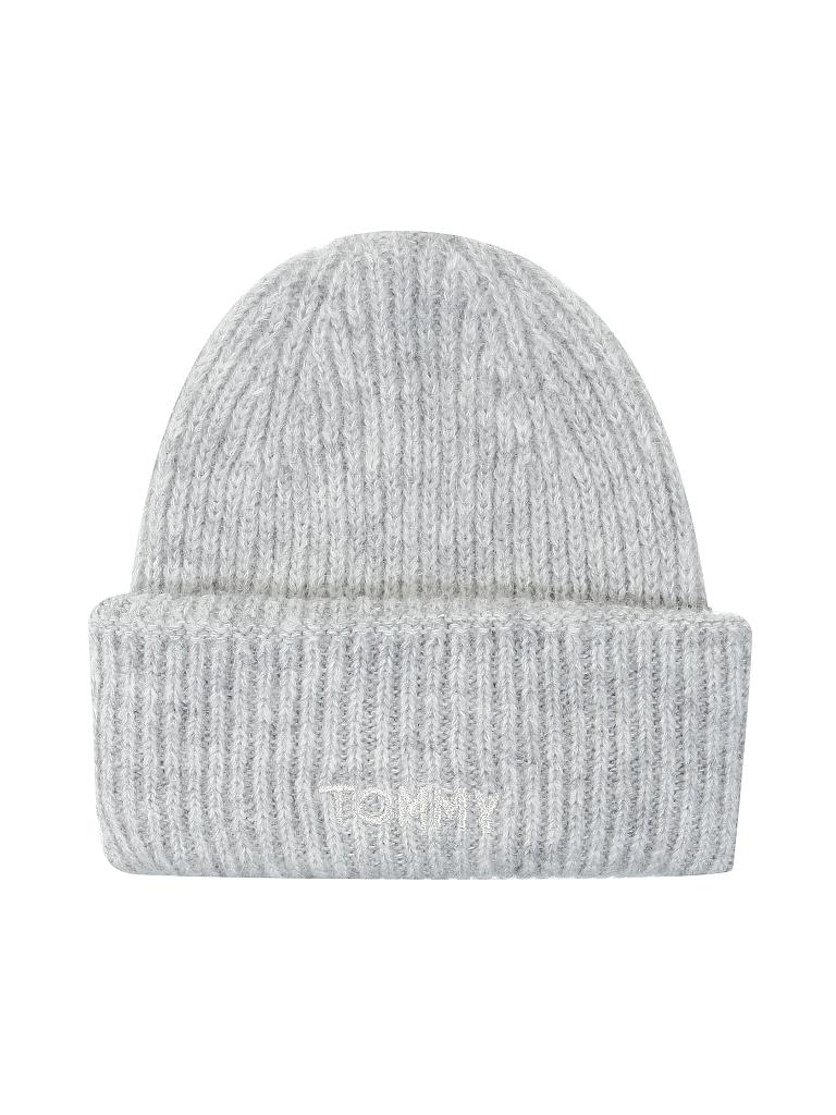 TOMMY HILFIGER | Haube - Mütze "Effortless" | grau