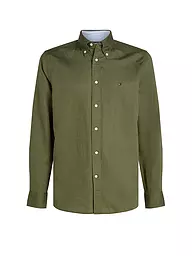 TOMMY HILFIGER | Hemd  | olive
