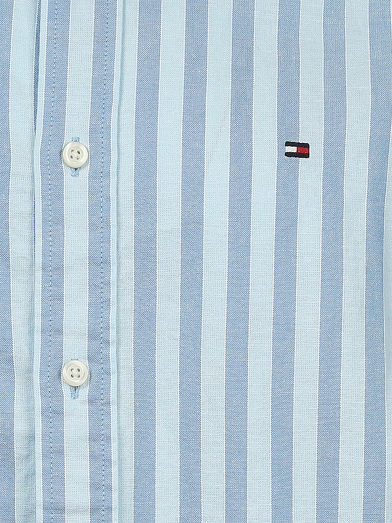 TOMMY HILFIGER Hemd Regular Fit blau