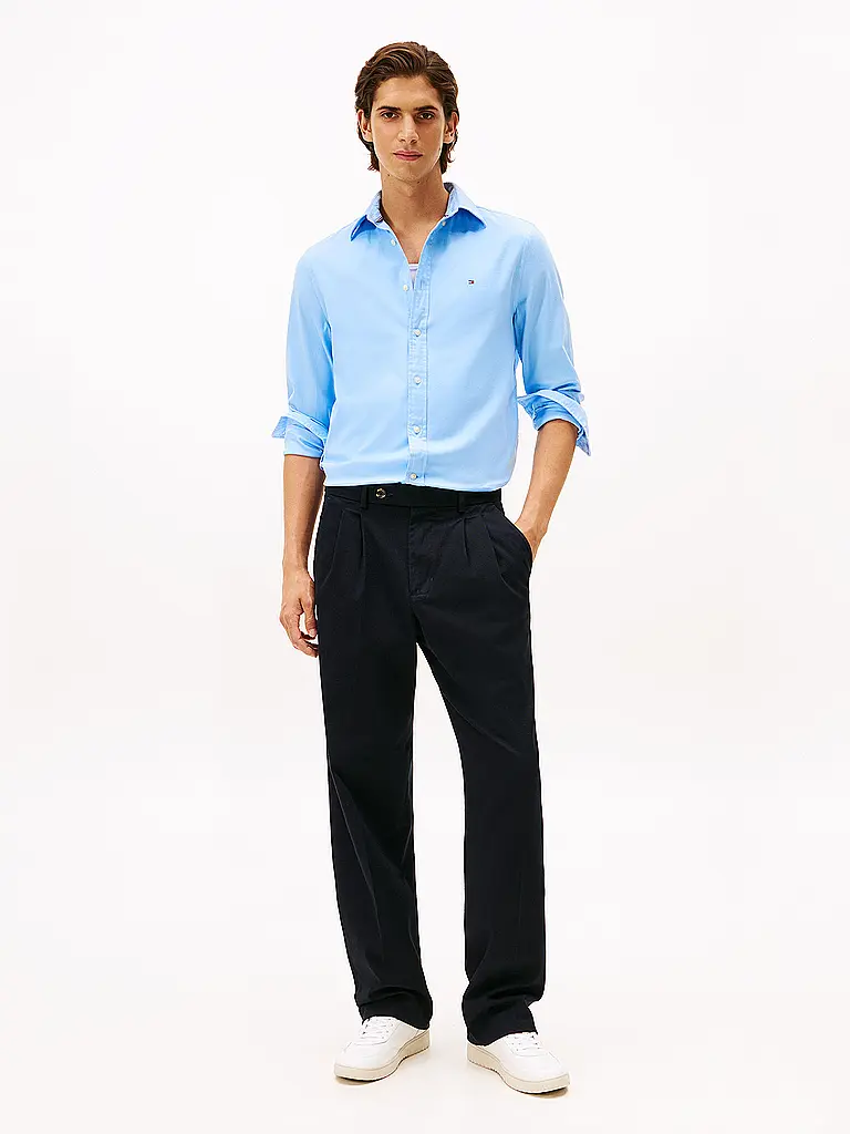 TOMMY HILFIGER | Hemd Regular Fit  | hellblau