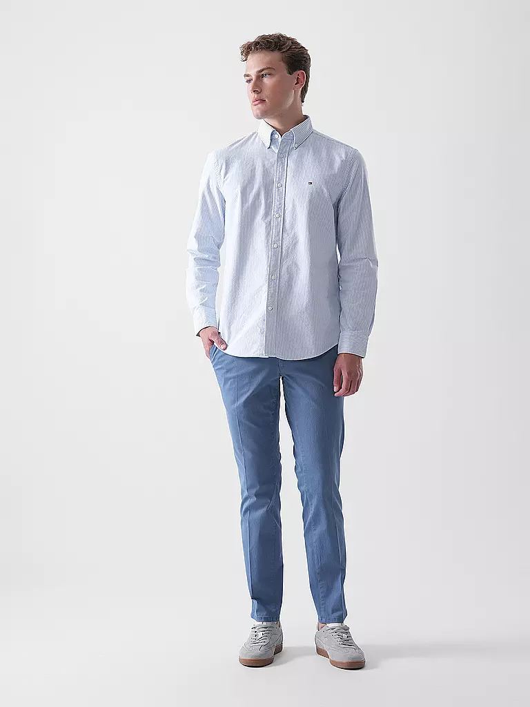 TOMMY HILFIGER | Hemd Regular Fit  | hellblau