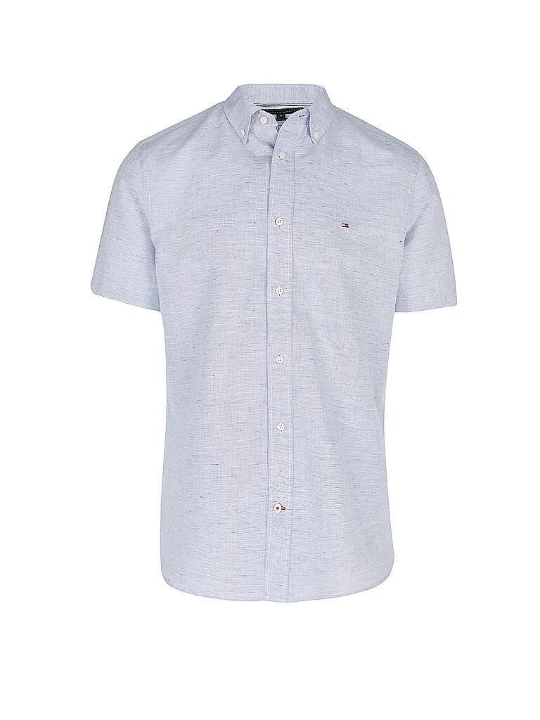 TOMMY HILFIGER Hemd Regular Fit blau