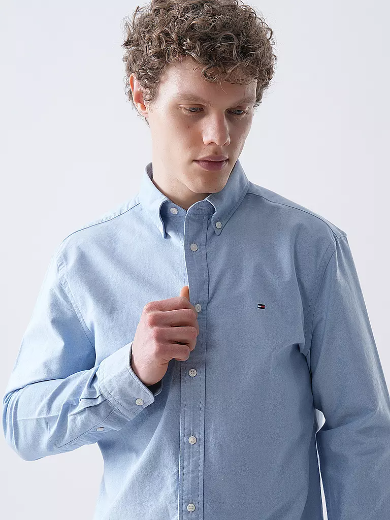 TOMMY HILFIGER | Hemd Regular Fit | weiss