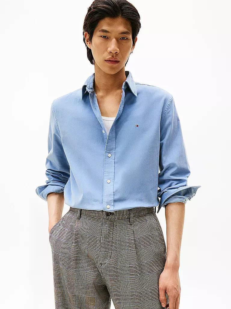 TOMMY HILFIGER | Hemd Regular Fit | olive