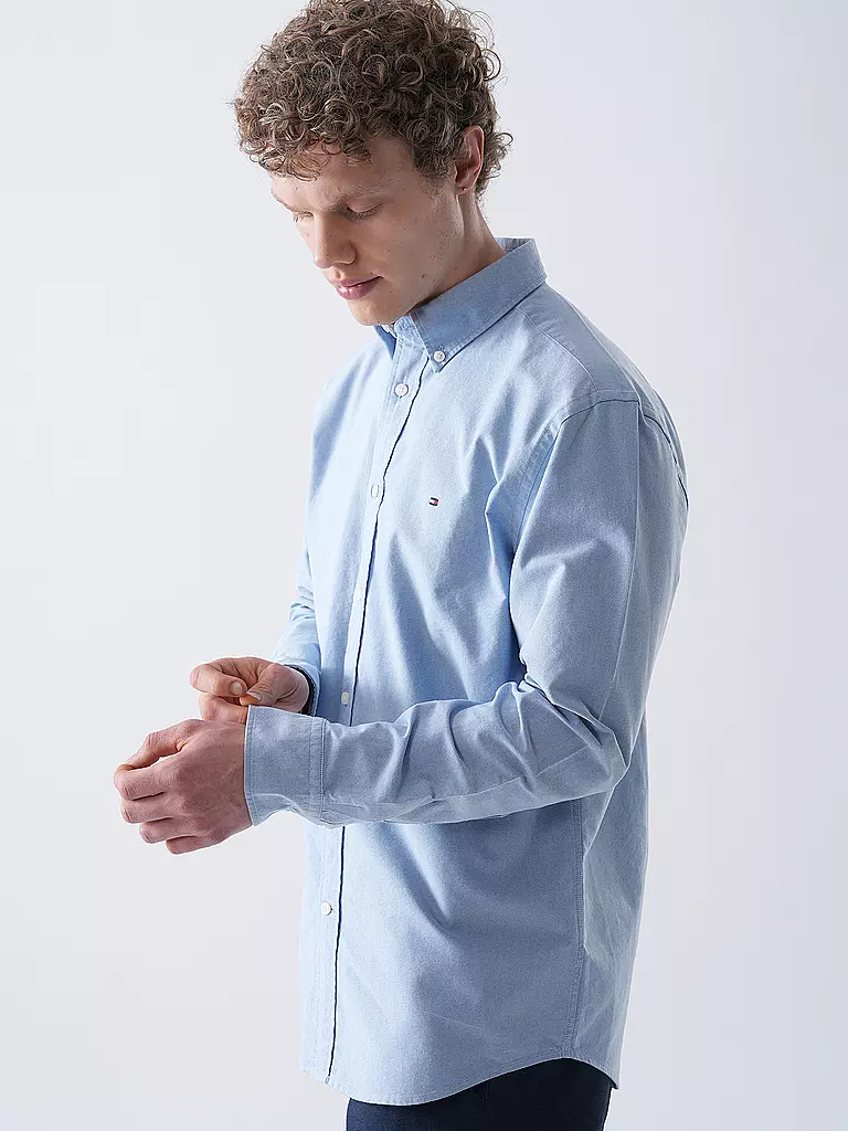 TOMMY HILFIGER | Hemd Regular Fit | weiss