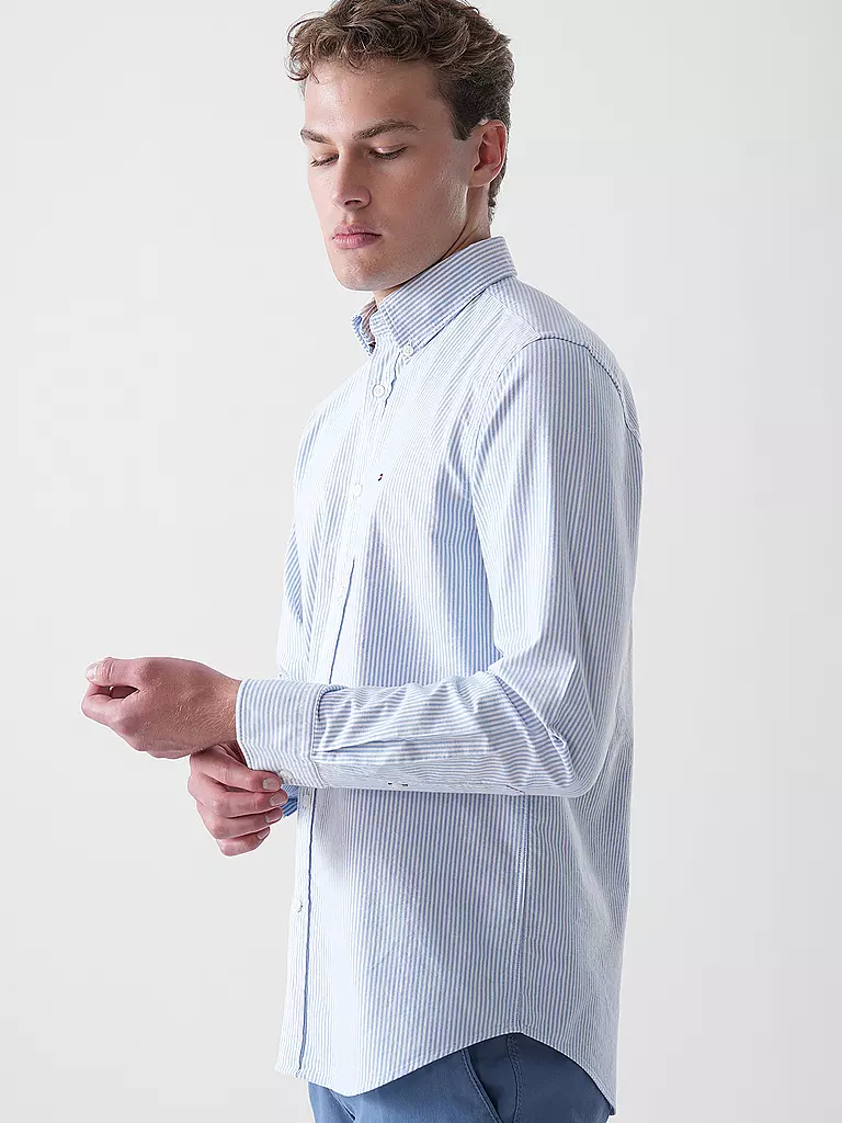 TOMMY HILFIGER | Hemd Regular Fit | hellblau