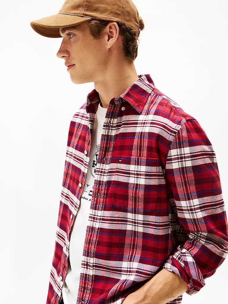 TOMMY HILFIGER | Hemd Regular Fit | blau