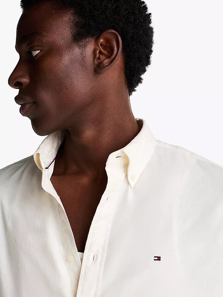TOMMY HILFIGER | Hemd Regular Fit | creme