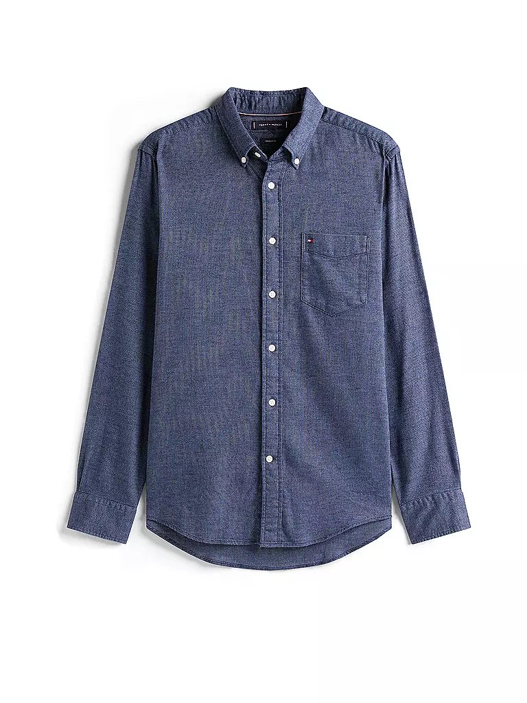 TOMMY HILFIGER | Hemd Slim Fit  | blau