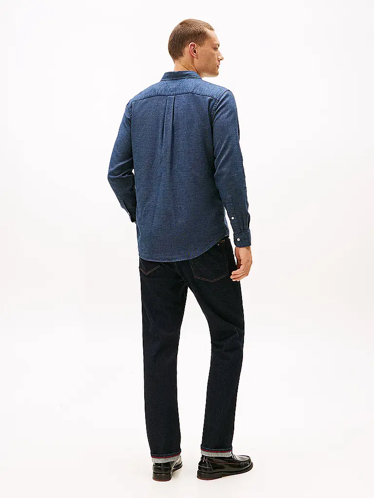 TOMMY HILFIGER | Hemd Slim Fit  | blau