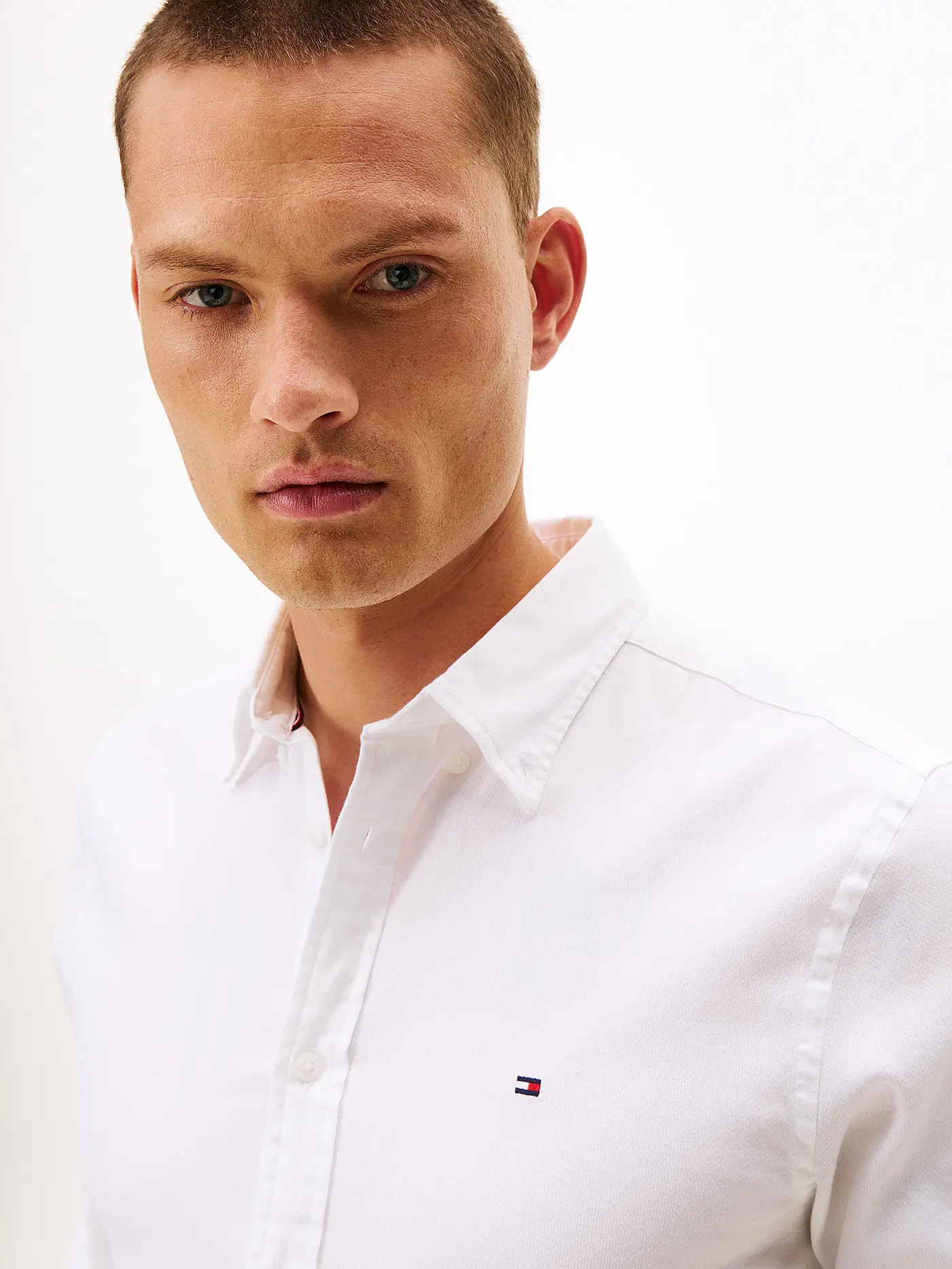 TOMMY HILFIGER | Hemd Slim Fit  | weiss