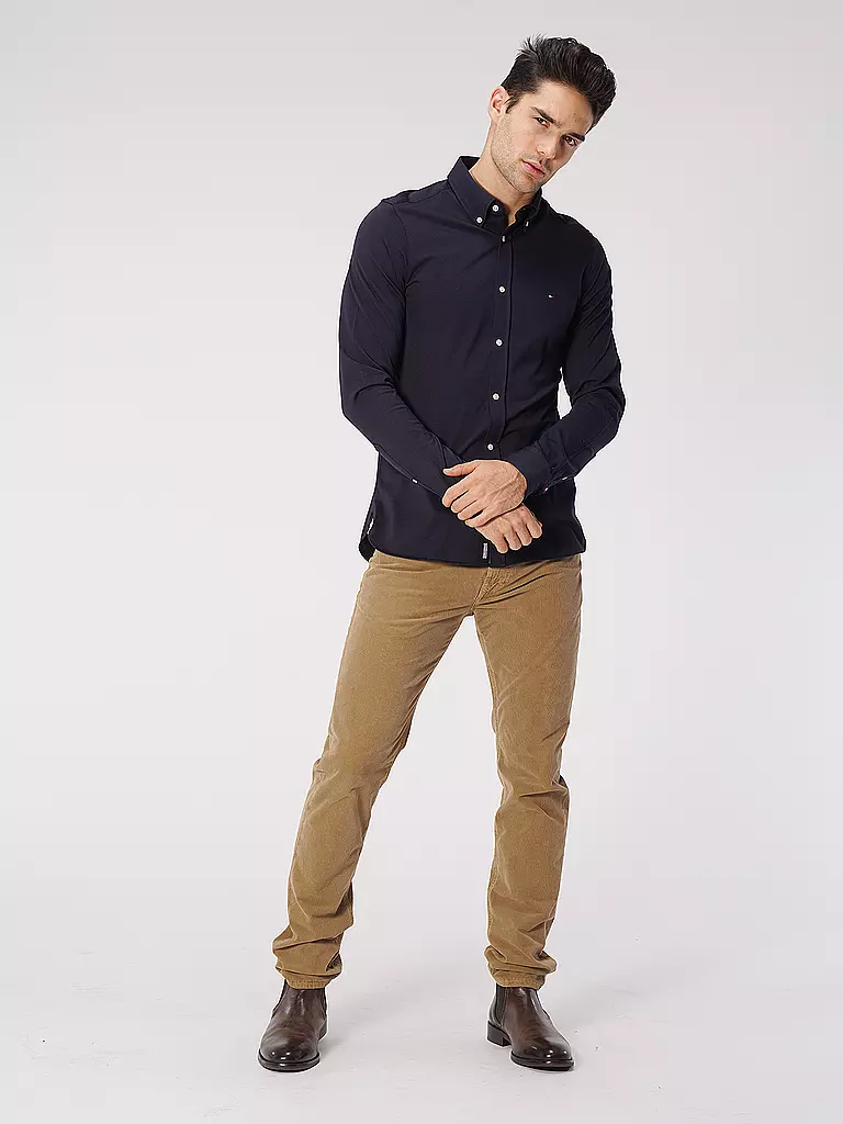 TOMMY HILFIGER | Hemd Slim Fit 1985 | blau