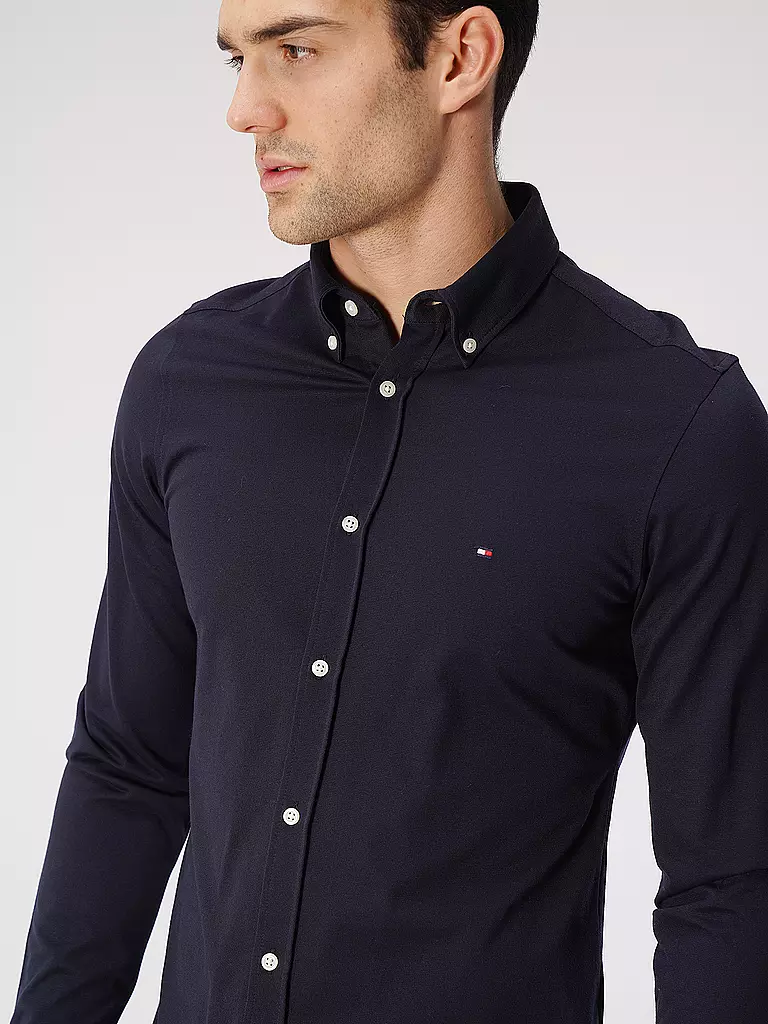 TOMMY HILFIGER | Hemd Slim Fit 1985 | blau
