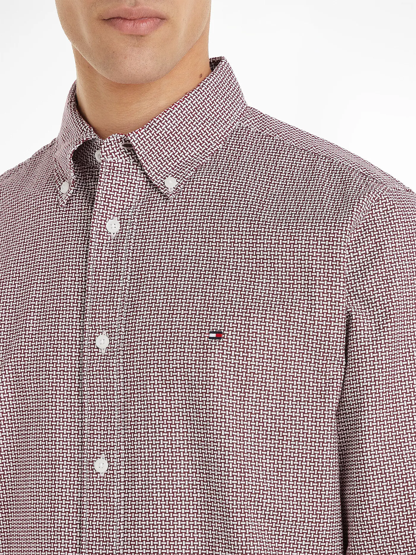 TOMMY HILFIGER | Hemd | rot