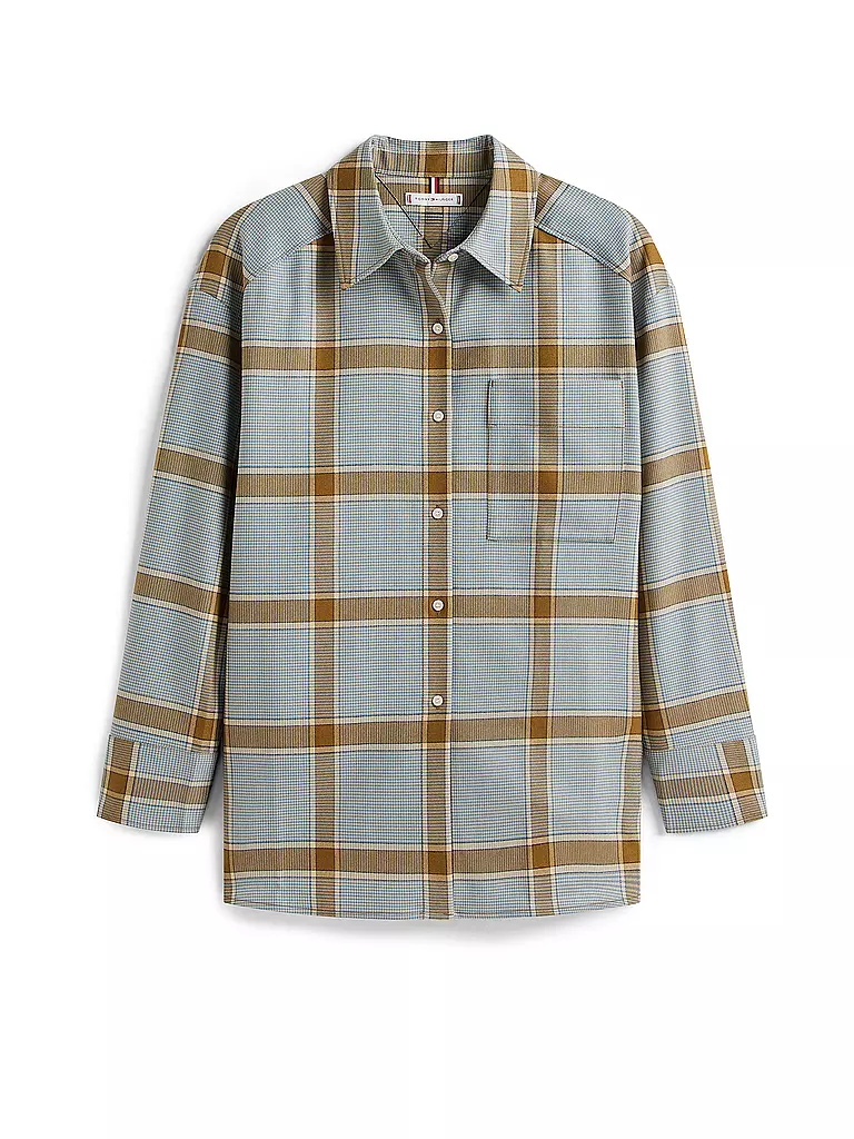 TOMMY HILFIGER | Hemdbluse  | hellblau