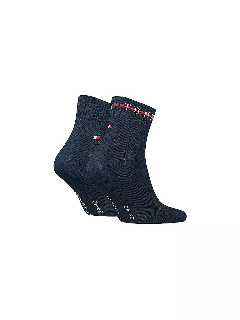 TOMMY HILFIGER | Herren Socken 2er Pkg navy | weiss