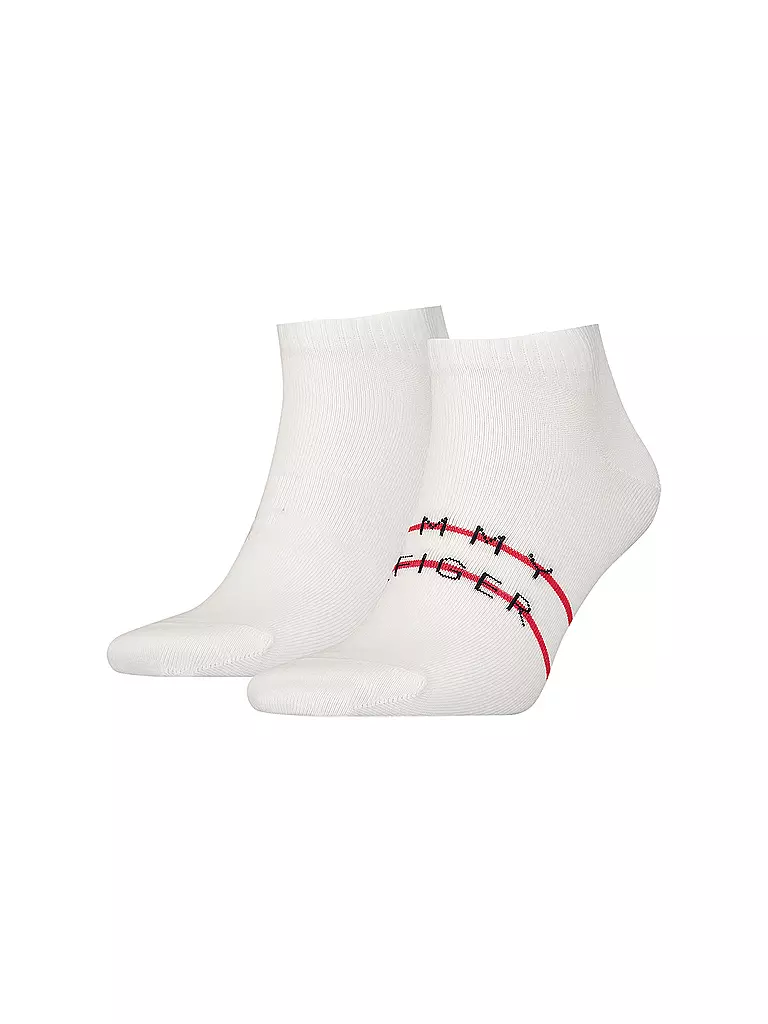 TOMMY HILFIGER | Herren Socken 2er Pkg white  | weiss