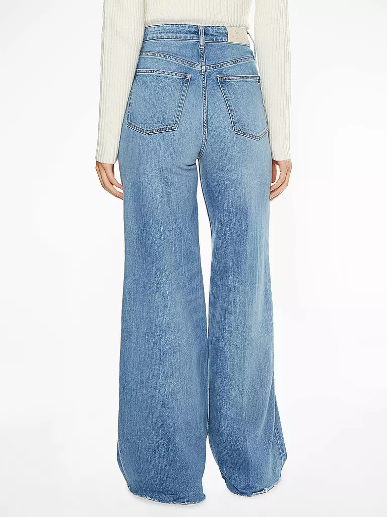 TOMMY HILFIGER | Highwaist Jeans Wide Leg ZAZI | blau