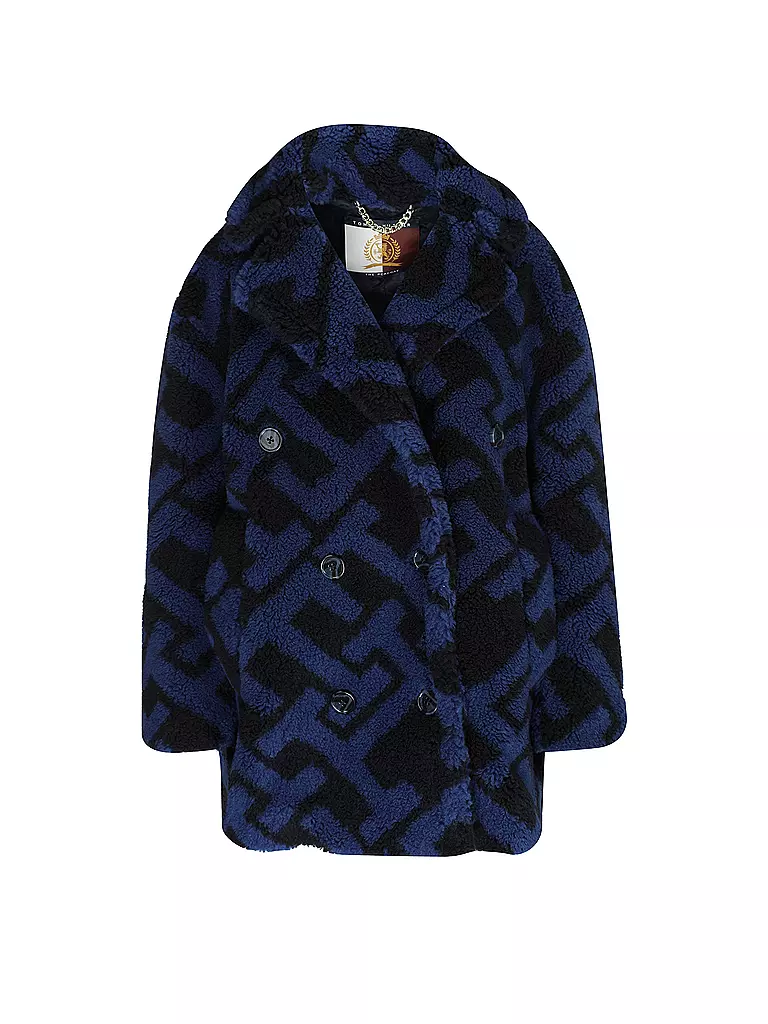 TOMMY HILFIGER | Jacke in Felloptik | blau