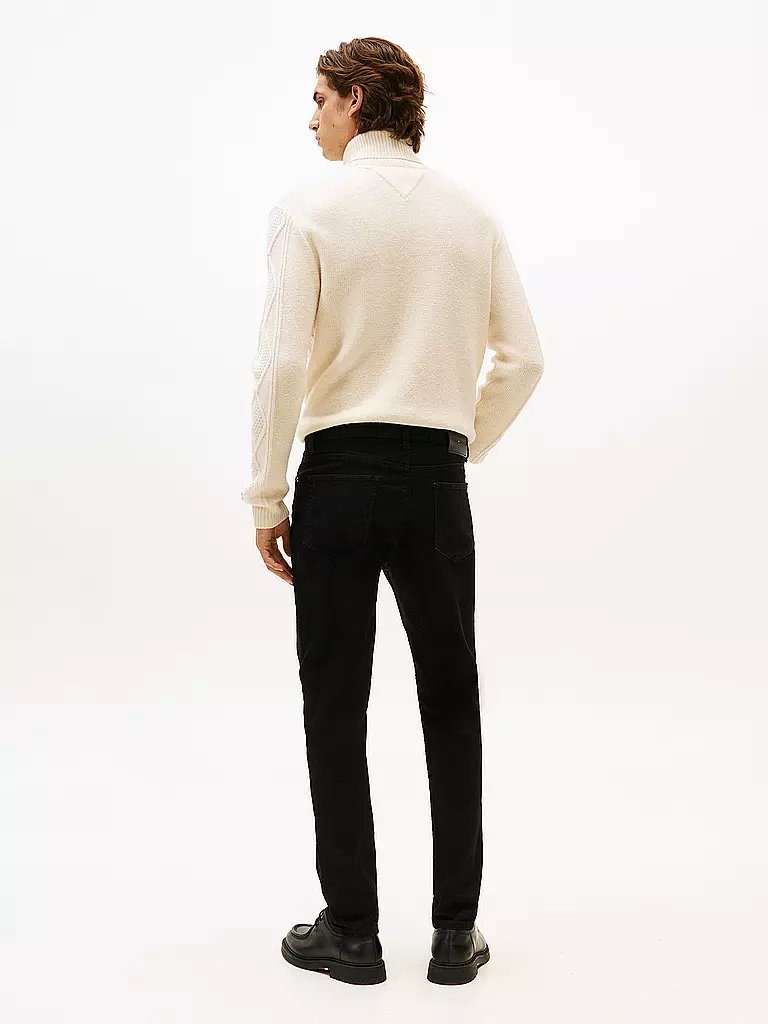 TOMMY HILFIGER | Jeans Slim Fit | schwarz