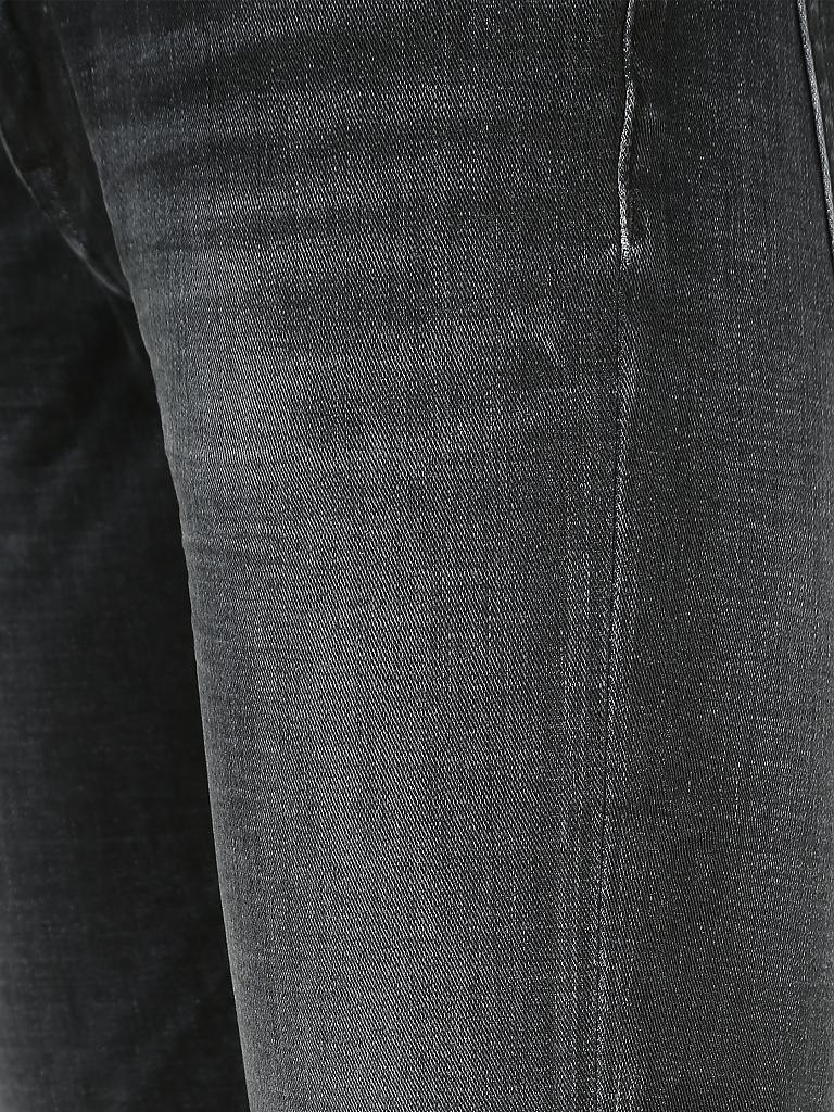 TOMMY HILFIGER | Jeans Straight-Fit "Denton" (TH Flex) | schwarz