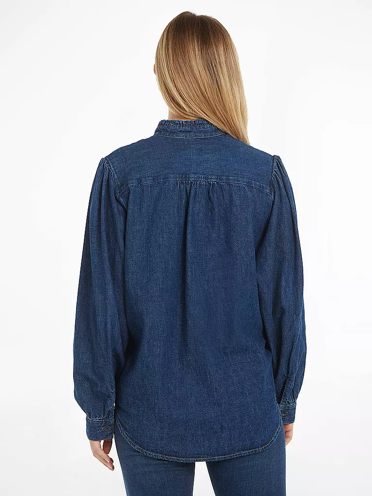 TOMMY HILFIGER | Jeansbluse | blau