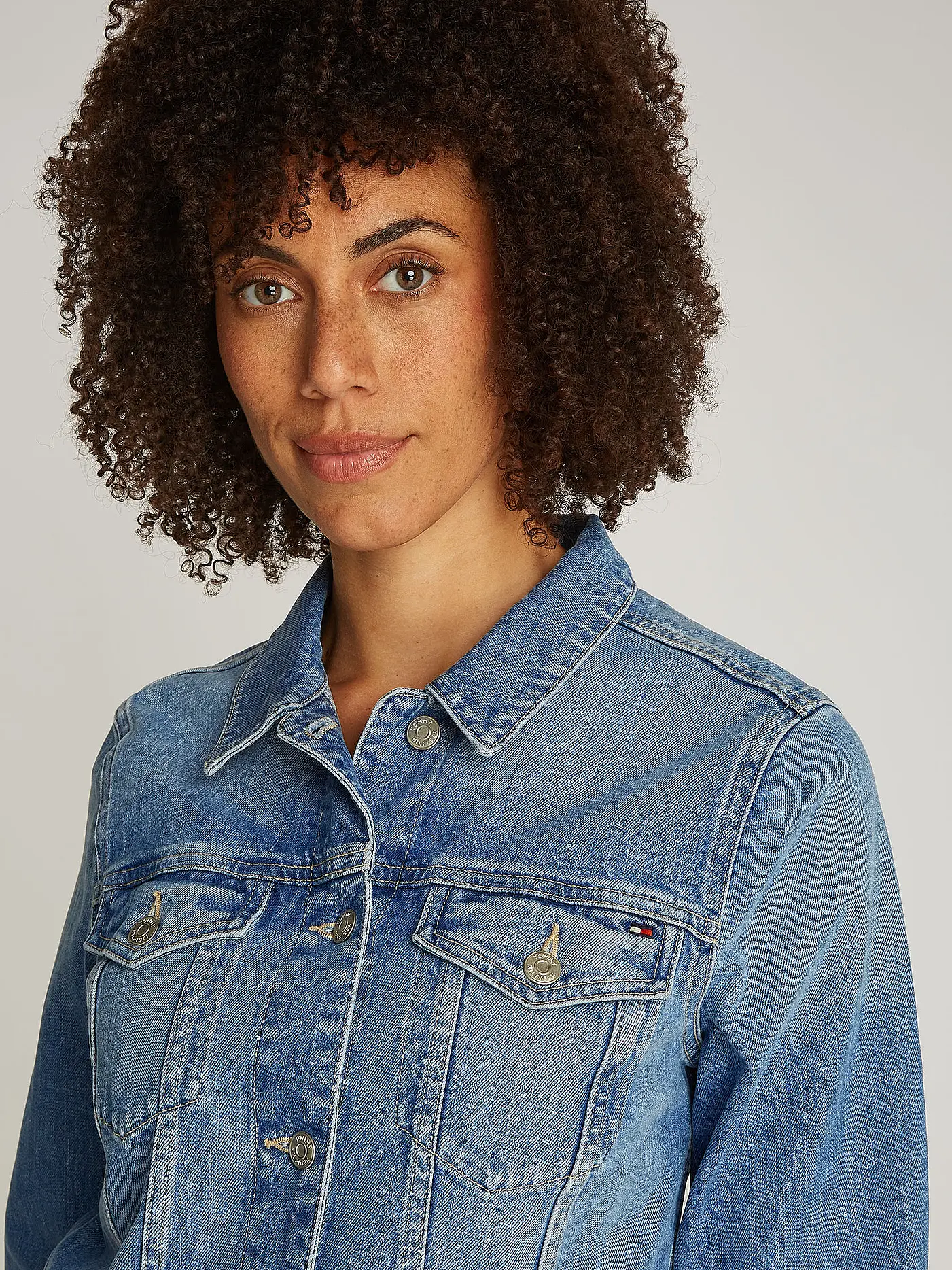 TOMMY HILFIGER | Jeansjacke | blau