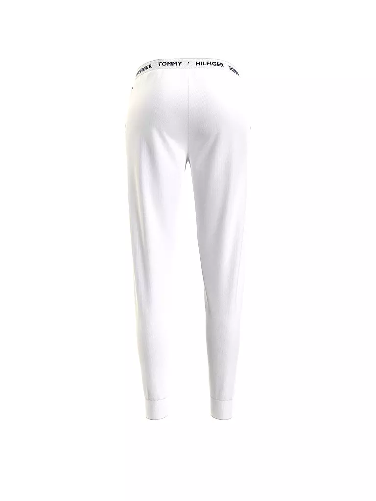 TOMMY HILFIGER | Jogginghose Regular Fit | weiß